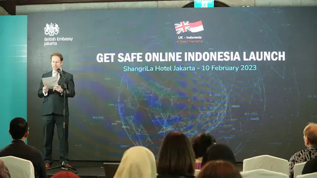 Acara Get Safe Online Indonesia Launch. (Dokumentasi Kedutaan Inggris di Jakarta)