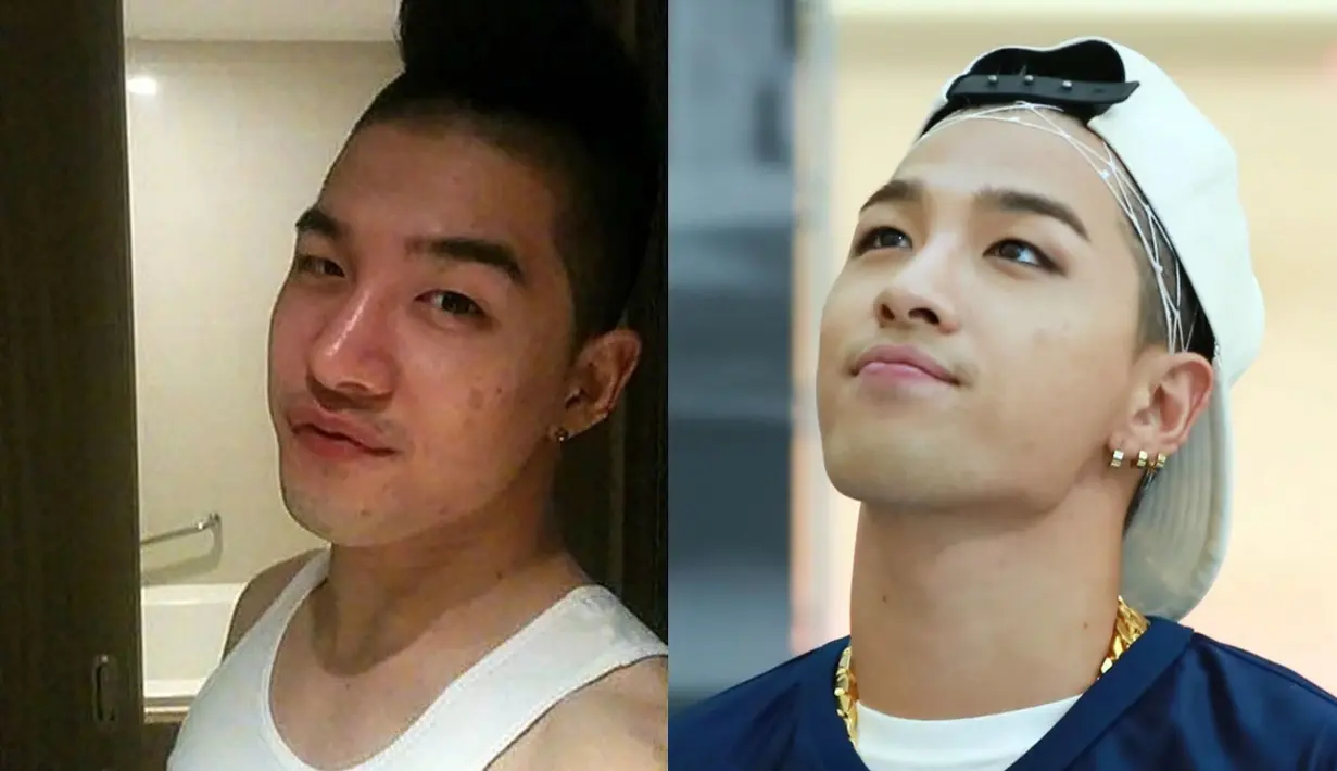 Sama seperti idol lainnya, wajah Taeyang juga berjerawat karena sering mengenakan makeup. (Foto: koreaboo.com)