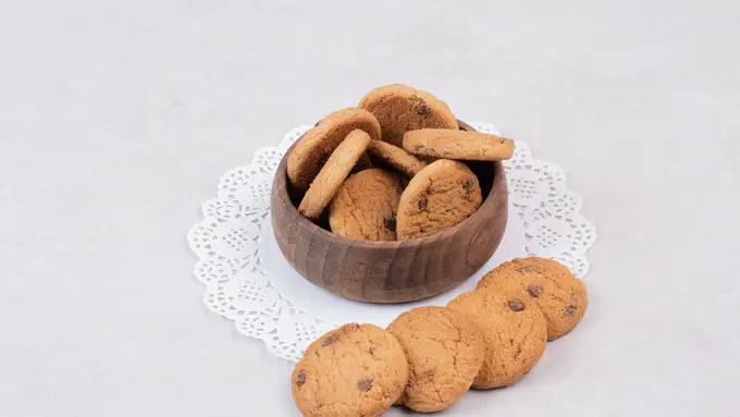 ilustrasi chocochip cookies
