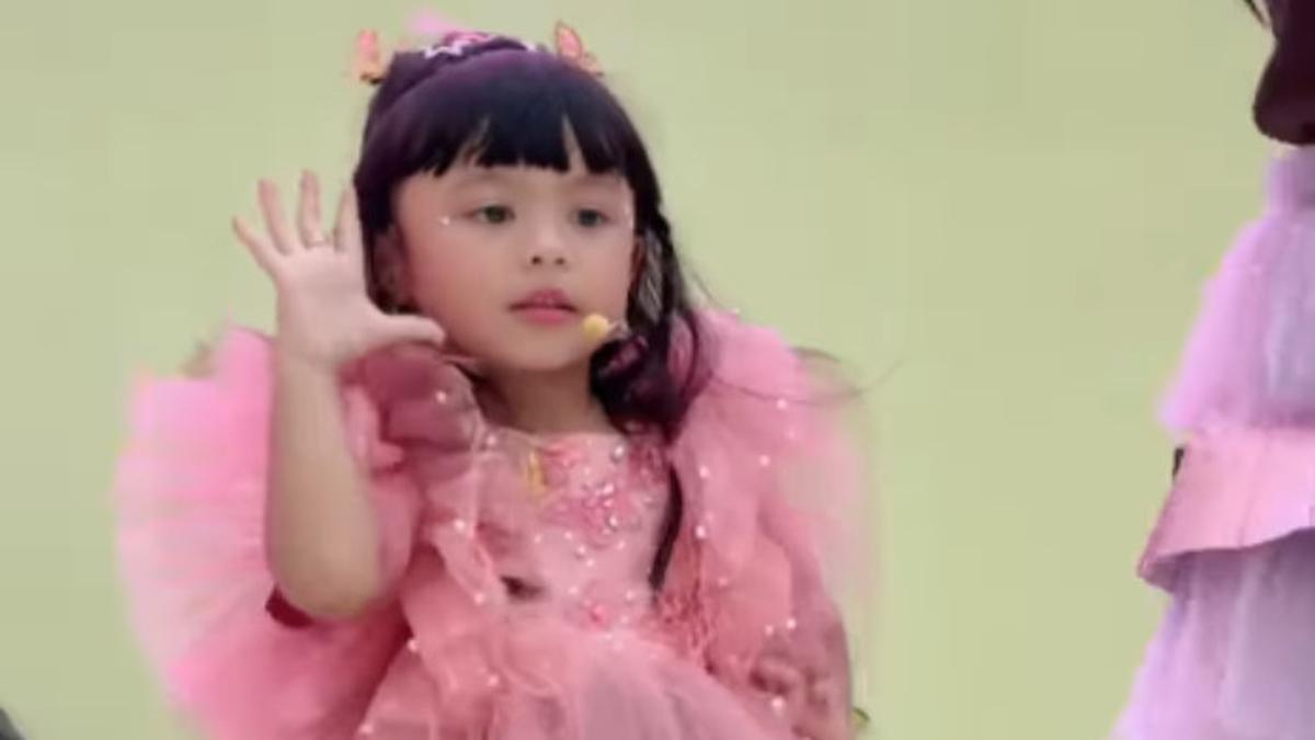 8 Momen Ameena Nyanyi di Atas Panggung Pakai Gaun Pink, Bak Putri Dongeng