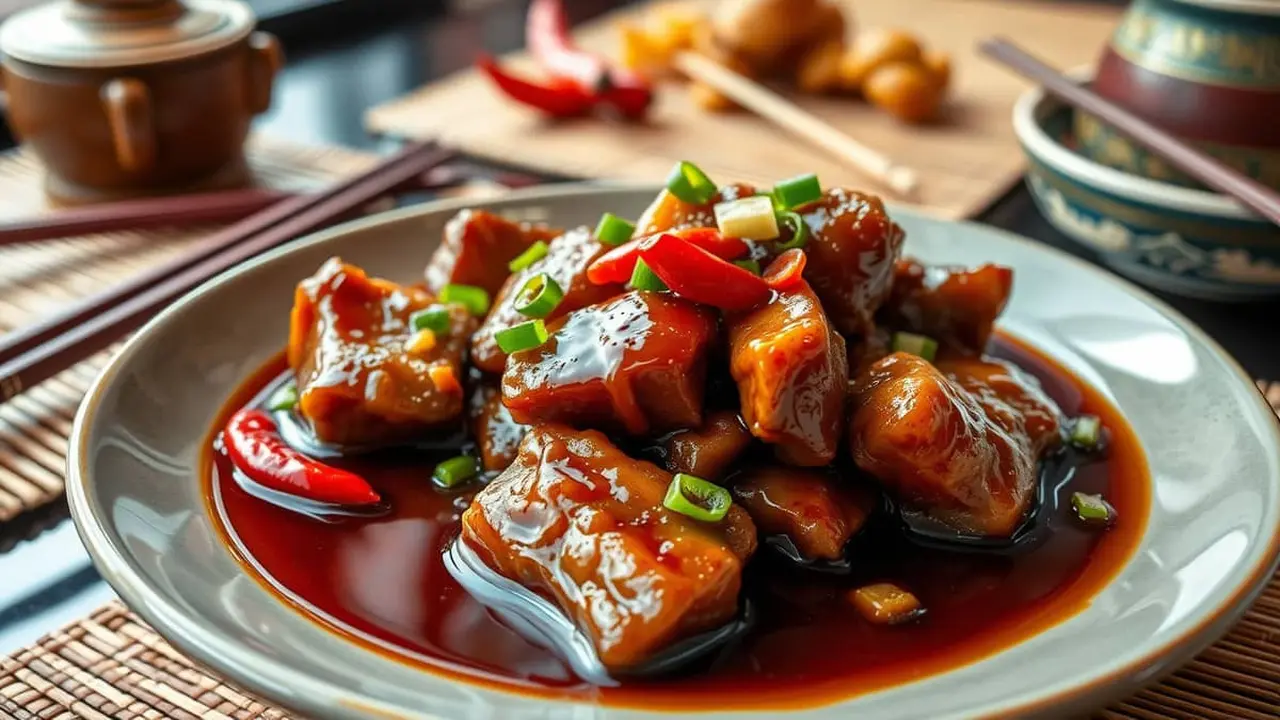 resep babi kecap simple