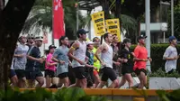 Ajang lari internasional Elite Label Road Race pertama dan satu-satunya di Indonesia, Maybank Marathon, akan digelar pada Minggu, 25 Agustus 2024 di Bali United Training Center Gianyar, Bali. (Bola.com/Maybank Maraton)