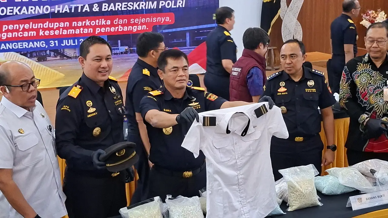 Barang bukti kasus pilot Malaysia bawa ekstasi