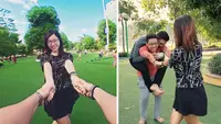 Ekspektasi Vs Realita Foto Bareng Pasangan. (Sumber: Brightside)