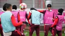 Saat ini Bayern Munchen berada di peringkat ke-15 klasemen sementara dengan 12 poin dari tujuh pertandingan, terpaut satu poin saja dari zona otomatis lolos ke babak 16 besar. (AP Photo/Matthias Schrader)