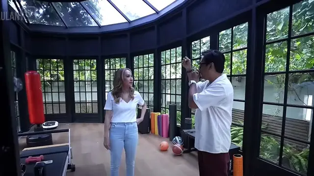 Potret ruang pilates di rumah mewah BCL (Sumber: YouTube/Taulany TV)