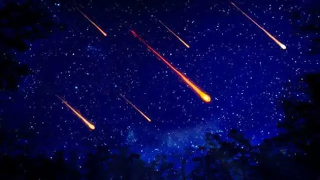 Hujan meteor persaid hadir setiap tahun.