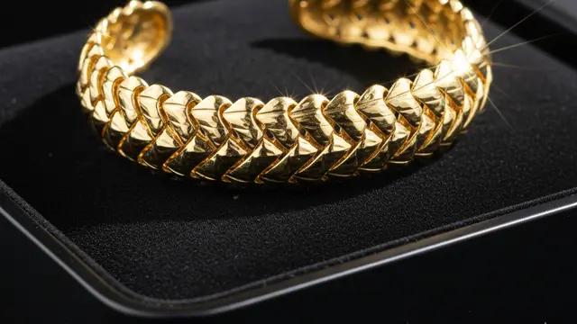 Gelang Emas Model Sisik Naga