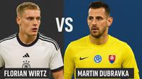 Duel Florian Wirtz versus Martin Dubravka bakal tersaji ketika Timnas Jerman menghadapi Slowakia pada Kualifikasi Piala Dunia 2026. (Hendry Wibowo/Bola.com)