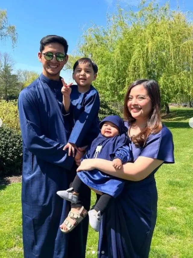 Artis lebaran Idul Fitri 2023 di luar negeri (Foto: Instagram tasya_kamila)
