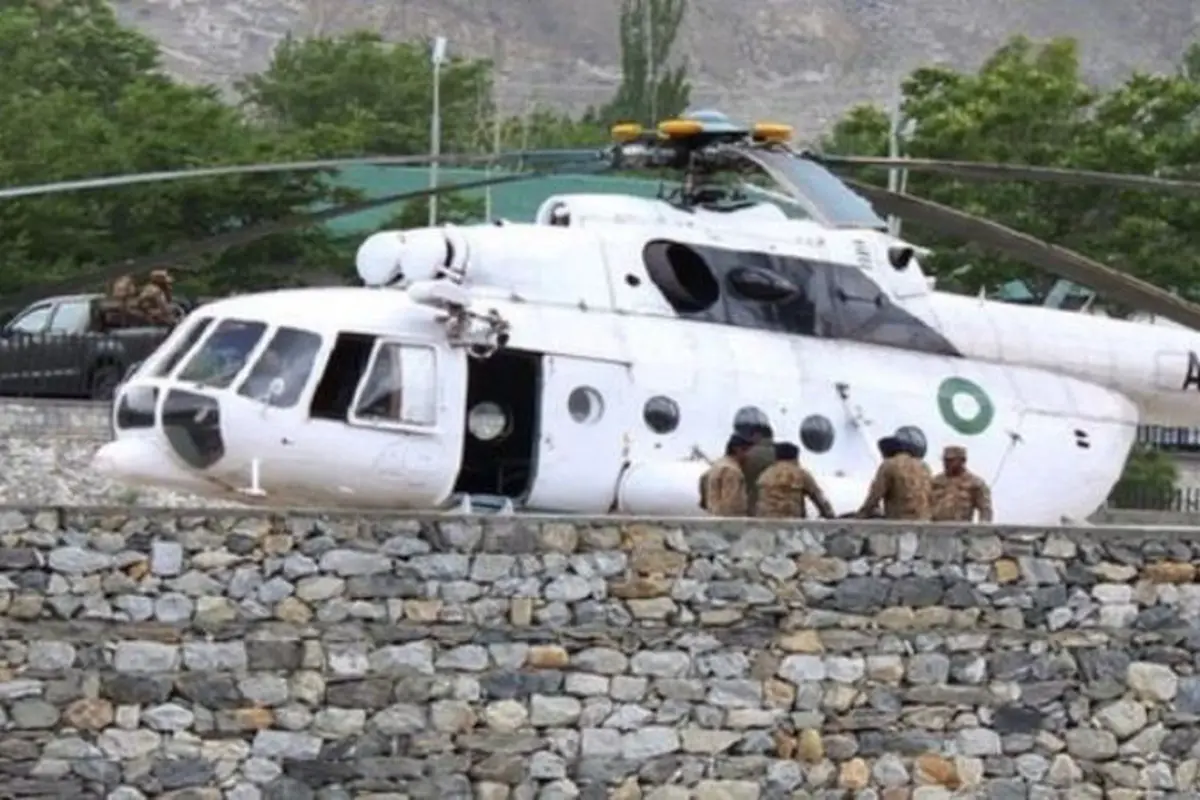 [Bintang] Kecelakaan Helikopter di Pakistan