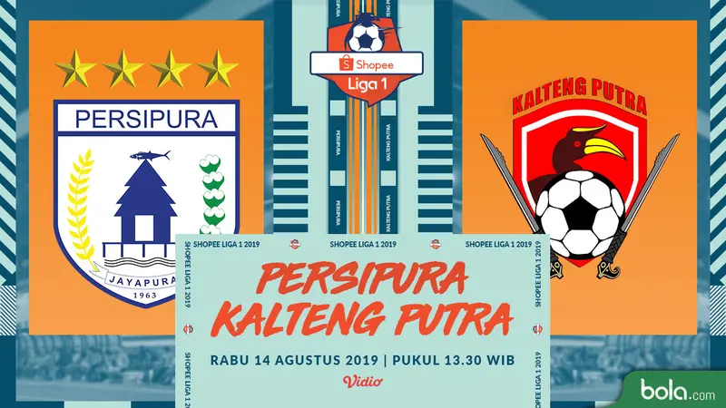 Persipura Jayapura Vs Kalteng Putra