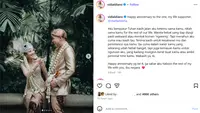 Vidi Aldiano Ucap Terima Kasih Penuh Haru pada Ultah Ke-4 Pernikahan, Sheila Dara Merespons Pakai 2 Kata