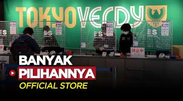 Berita Video, Melihat Official Store Tokyo Verdy