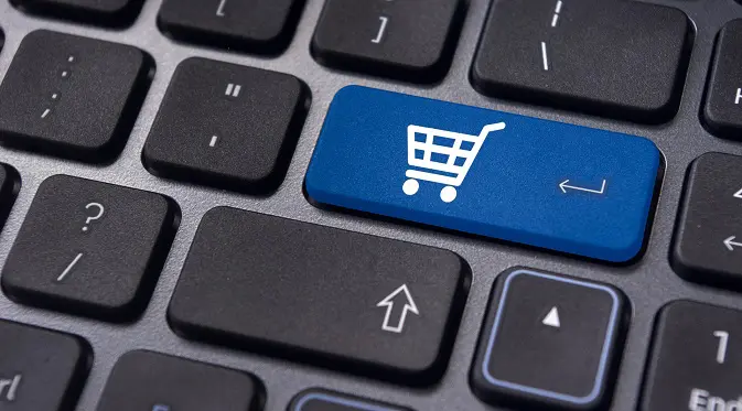 Ilustrasi e-Commerce, eCommerce, Online Marketplace, Bisnis Online