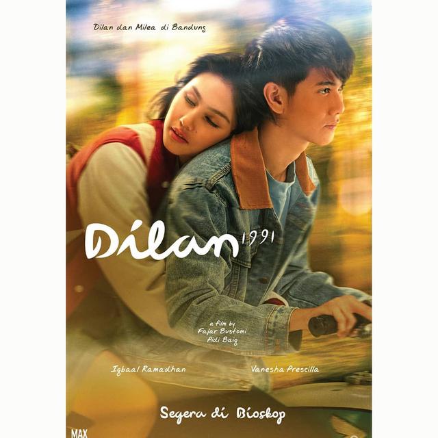 Poster film Dilan 1991. (Foto: Dok. Instagram @_maxpictures)