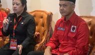 Ketua DPP PDIP Puan Maharani Bersama Bacapres Ganjar Pranowo. (Foto: Delvira Hutabarat/Liputan6.com).