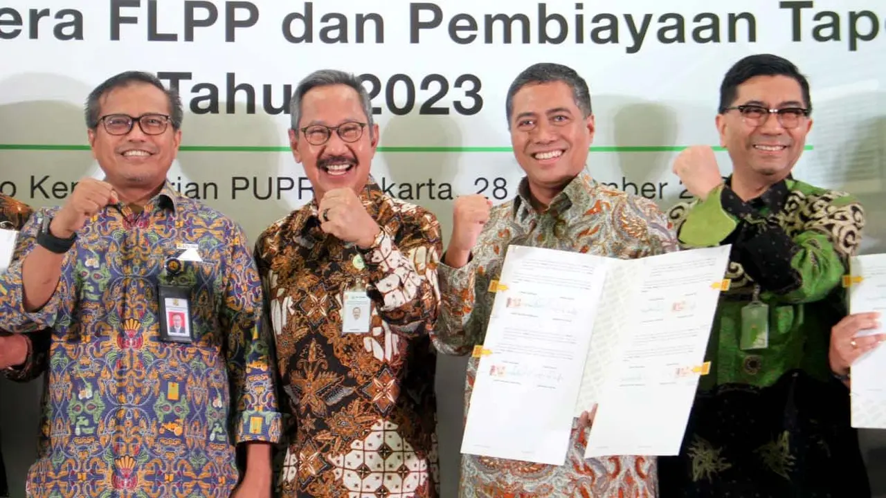 BP Tapera dan BTN Komitmen Salurkan Pembiyaan Perumahan di Tahun 2023