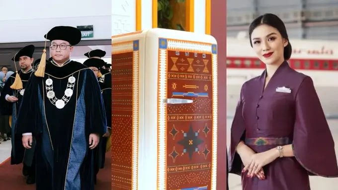 Kreasi Apik Didiet Maulana dengan Wastra, Dari Seragam Pramugari hingga Toga IPB yang Pakai Tenun