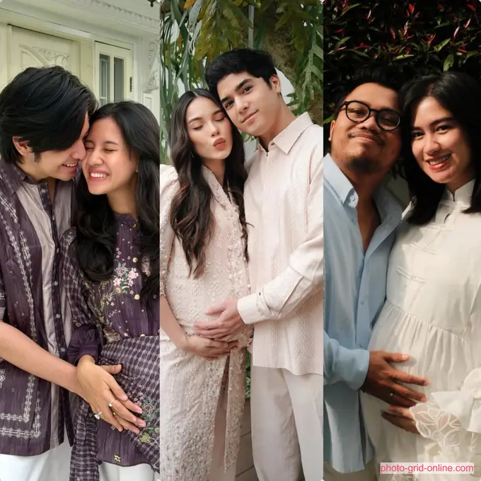 Pesona Pregnancy Glow di Hari Lebaran, Tampilan Natural Alyssa Daguise, Shenina Cinnamon, hingga Ochi Rosdiana yang Kian Bersinar