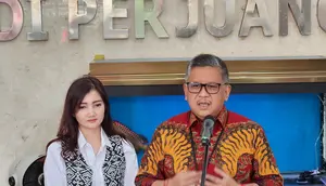 Sekretaris Jenderal (Sekjen) PDI Perjuangan (PDIP) Hasto Kristiyanto. (Liputan6.com/Delvira Hutabarat)