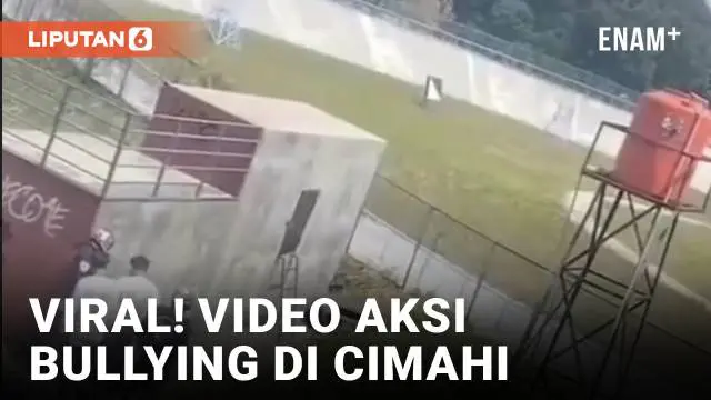 Video yang memperlihatkan sejumlah remaja melakukan aksi kekerasan di Velodrome Cimahi, Jawa Barat terekam kamera warganet.