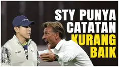 Berita Video, catatan kurang baik STY kontra Herve Renard