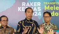 Presiden Joko Widodo atau Jokowi meminta Prabowo Subianto dan Gibran Rakabuming Raka segera mempersiapkan program dan perencanaan yang dikampanyekan. (Merdeka).