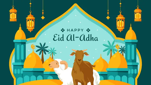 Ilustrasi lebaran Iduladha
