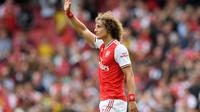 David Luiz ketika membela Arsenal. (AFP/Daniel Leal-Olivas)