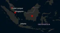 Peta persebaran Virus Corona COVID-19 di Indonesia. (gisanddata.maps.arcgis.com/Johns Hopkins University)