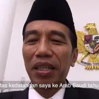 Seperti apa keseruan Raja Salman dan Jokowi di vlog yang diupload Presiden Indonesia ini?