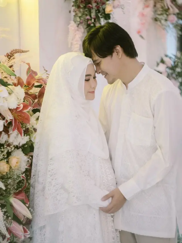 Anisa Rahma di Pengajian 4 Bulan, credit: @askar_photography