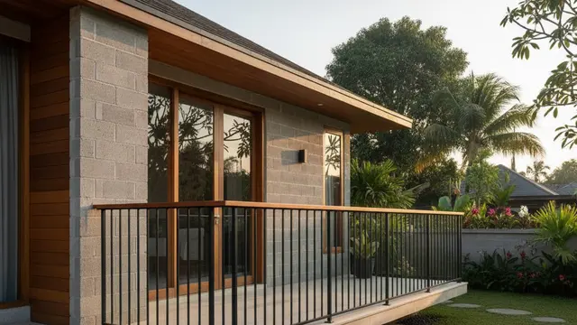 7 Contoh Pagar Balkon Rumah, Inspirasi Desain Aman dan Estetis untuk Hunian Modern