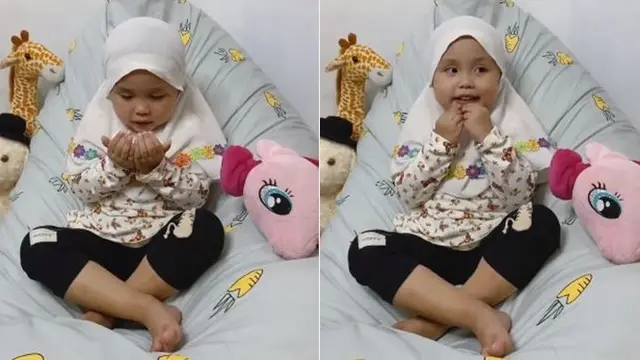 6 Foto Shabira Alula saat Pakai Hijab, Makin Lucu dan Menggemaskan