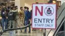 Sebuah pesawat Nepal Airlines lepas landas dari Bandara Internasional Ben Gurion dan mendarat di Kathmandu sekitar pukul 01.00 (waktu setempat) pada hari Jumat. (AP Photo/Niranjan Shrestha)