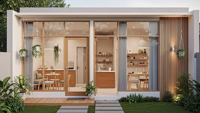 Desain Rumah Kecil tapi Nyaman untuk Usaha