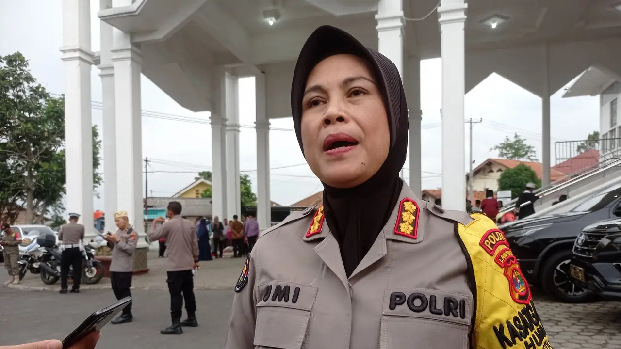 Kabid Humas Polda Lampung, Kombes Pol Umi Fadillah Astutik. Foto (Liputan6.com/Ardi)