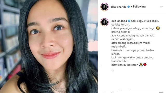 Dea Ananda (Foto: Instagram/@dea_ananda)