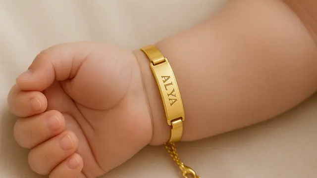 Model Gelang untuk Bayi
