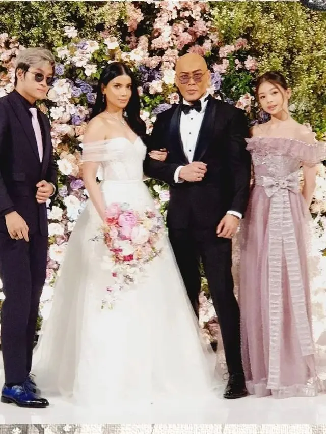 Potret Nada Tarina Putri Anak Angkat Deddy Corbuzier Bergaun Lilac di Momen Pernikahannya, Makin Mirip Sabrina Chairunnisa