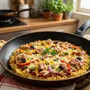 Resep Pizza Mie Tuna Teflon yang Praktis Tanpa Oven