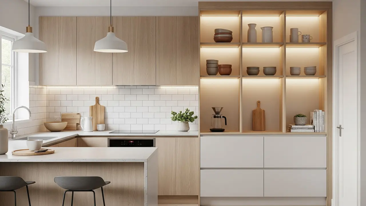 Model Etalase Dapur Minimalis 2025