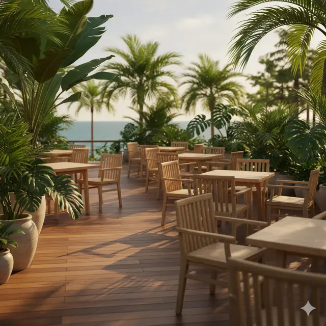 Inspirasi Desain Teras Rumah Jadi Cafe. Gemini
