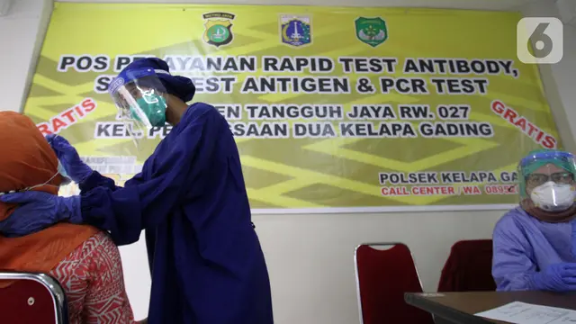 Pasca Mudik Penghuni Apartemen Ikuti Swab Antigen Gratis