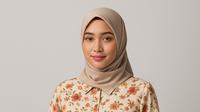 7 Model Tunik Motif Bunga Kancing Depan Terbaru (sumber:AI)