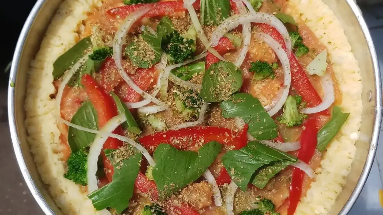 Pizza Singkong sehat gluten free tanpa oven @dapurberuang