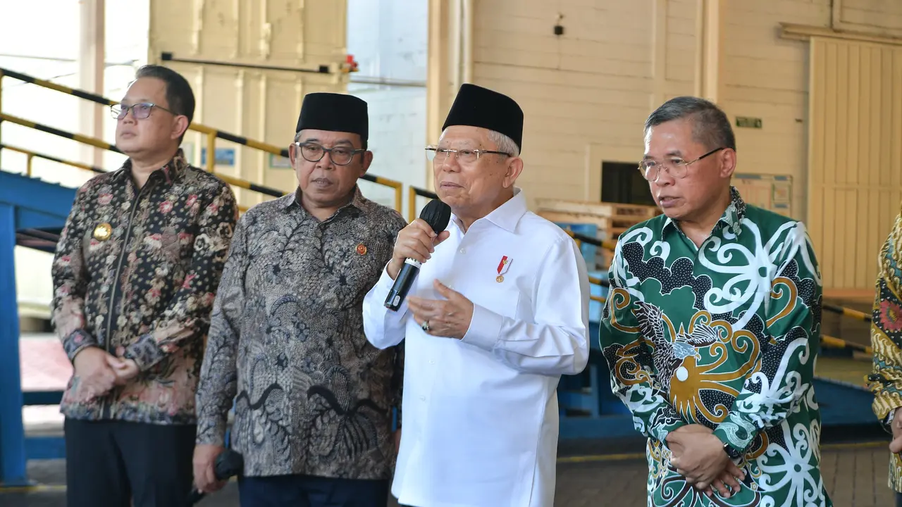 Wapres Ma'ruf Amin di Jawa Timur.