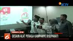 Alat peraga tersebut berupa baliho, spanduk, umbul-umbul serta bahan kampanye seperti pamflet stiker untuk Pilgub Jatim 2018.