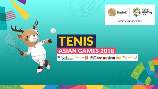 Tenis Asian Games 2018 (Bola.com/Adreanus Titus)